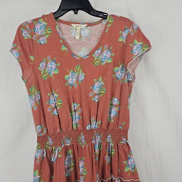 Matilda Jane Looks To Frill Floral Tiered Ruffle Dress Women's Size Medium - Picture 5 of 7